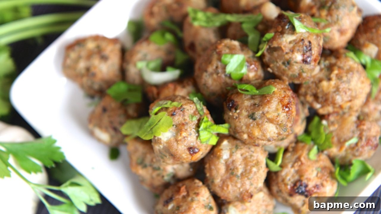 All-Purpose Baked Turkey Meatballs: Your Easy Weeknight Game-Changer